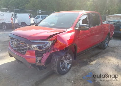 2025 Honda Ridgeline Trailsport from USA, damaged, VIN 5FPYK3F61SB028069